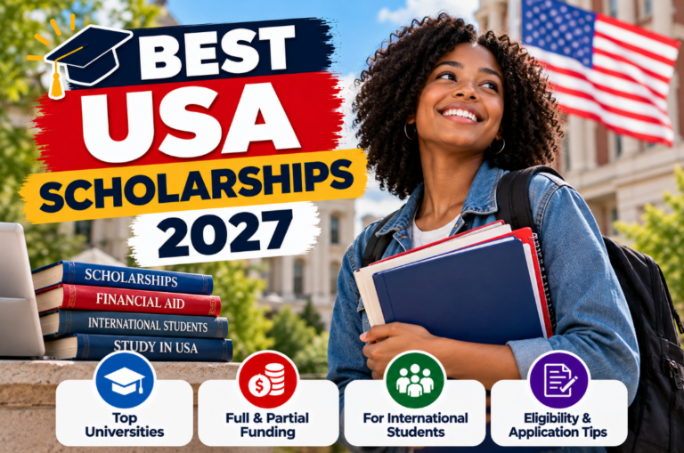 Best scholarships for international students in the USA in 2027. Título: Best USA Scholarships 2027