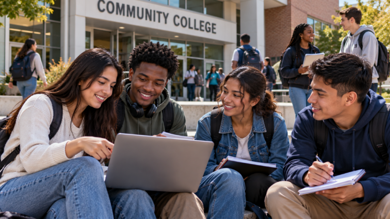 Community college scholarships in the USA for students seeking financial aid and affordable higher education in 2027.